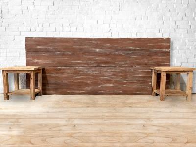 NATURAL TEAK HEADBOARD PALAWAN