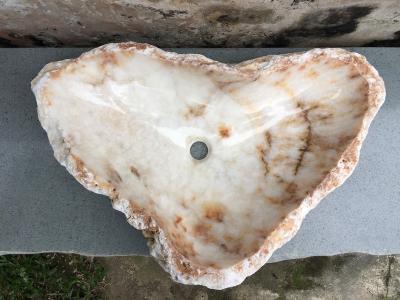 LAVABO BLANCO DE PIEDRA POSITANO