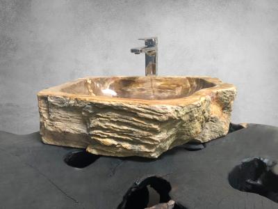 COMPRAR LAVABO DE MADERA FOSILIZADA ROYALE