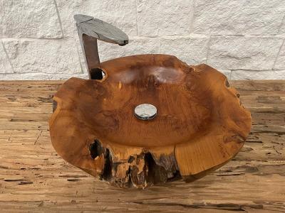 LAVABO DA APPOGGIO IN LEGNO GYALA