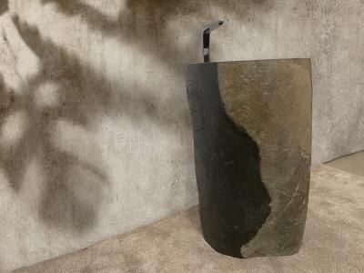 RIVER STONE PEDESTAL WASHBASIN ANDREW