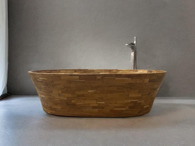 TEAK FREESTANDING BATHTUB UBUD