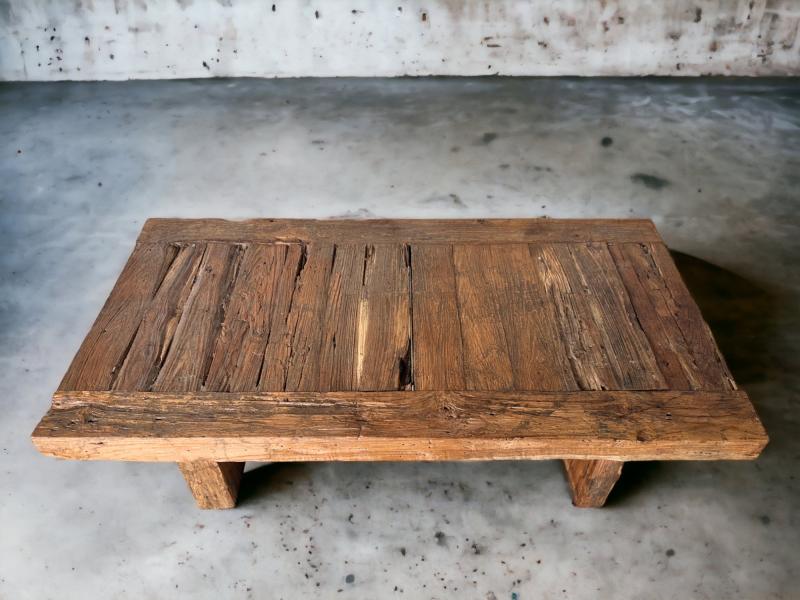 Teak coffee table