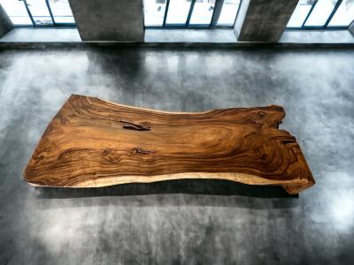 L-SHAPED TABLE IN NATURAL WOOD PORTOFINO