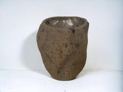 GRAY STONE FREESTANDING WASHBASIN NILE