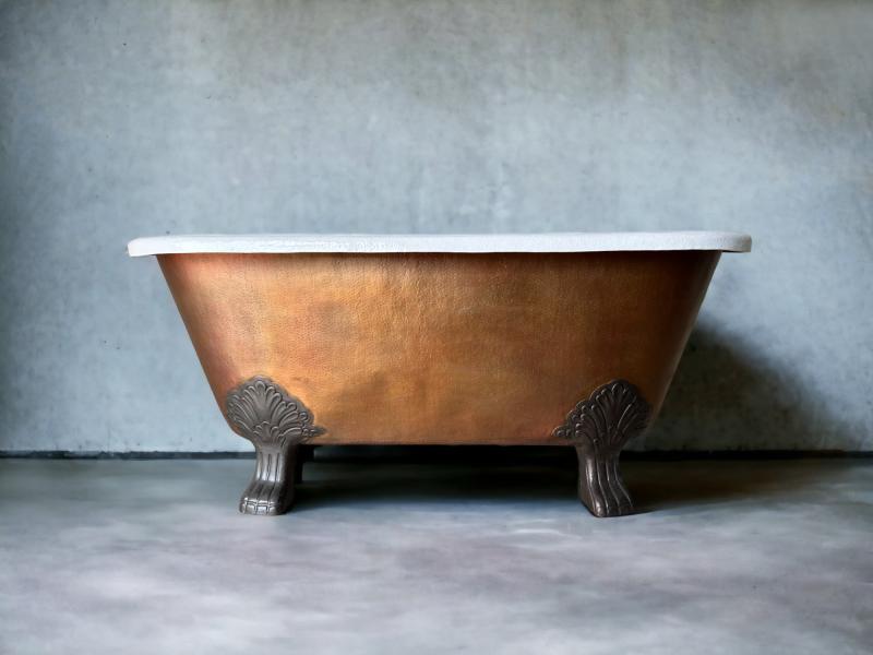 BAIGNOIRE EN METAL LUXIA