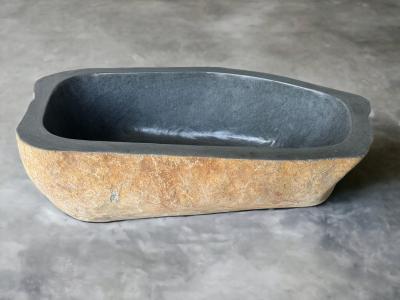 BUY GREY NATURAL STONE BATHTUB