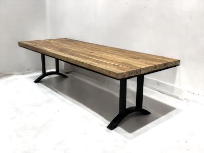 EXCLUSIVE ANTIQUED WOOD DINING TABLE CATALINA