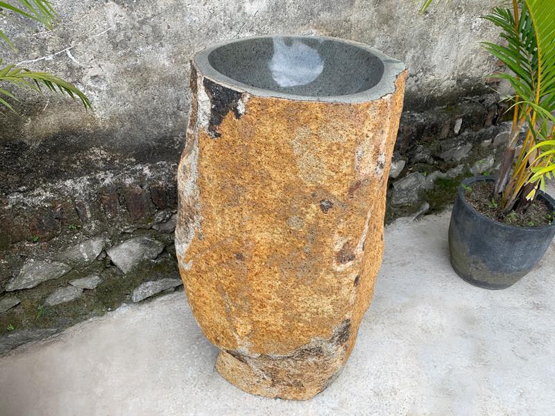 COMPRAR LAVABO DE PIE EN PIEDRA SOLIDA IDRIS