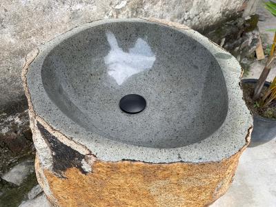 COMPRAR LAVABO PEDESTAL EN PIEDRA SOLIDA IDRIS