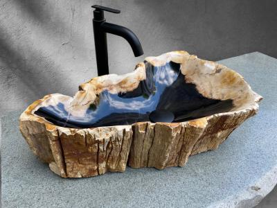 LAVABO DE MADERA PETRIFICADA WAGNER