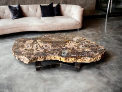 TAVOLINO MARRONE FOSSILE SOHO