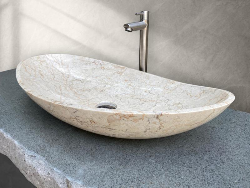 LAVABO DE MARBRE BEIGE POLAND