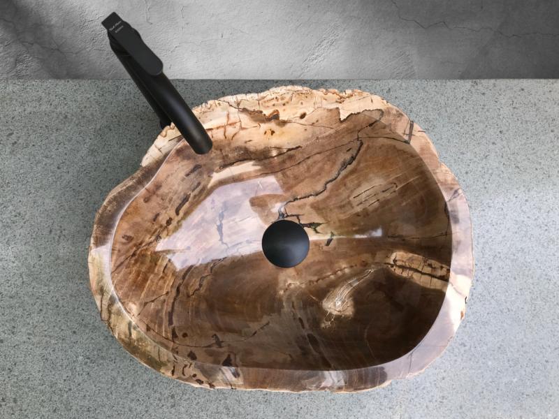 BUY PETRIFIED WOOD WASHBASIN PARIS