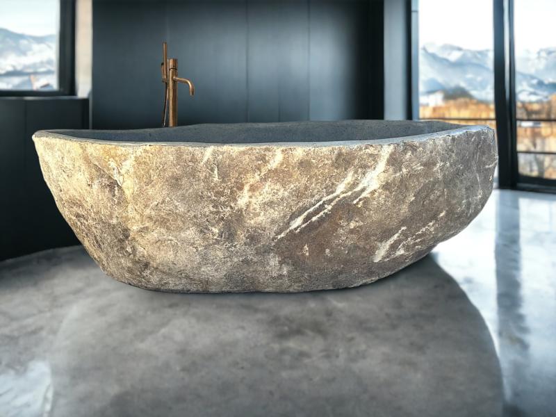 GREY STONE BATHTUB MAJESTY