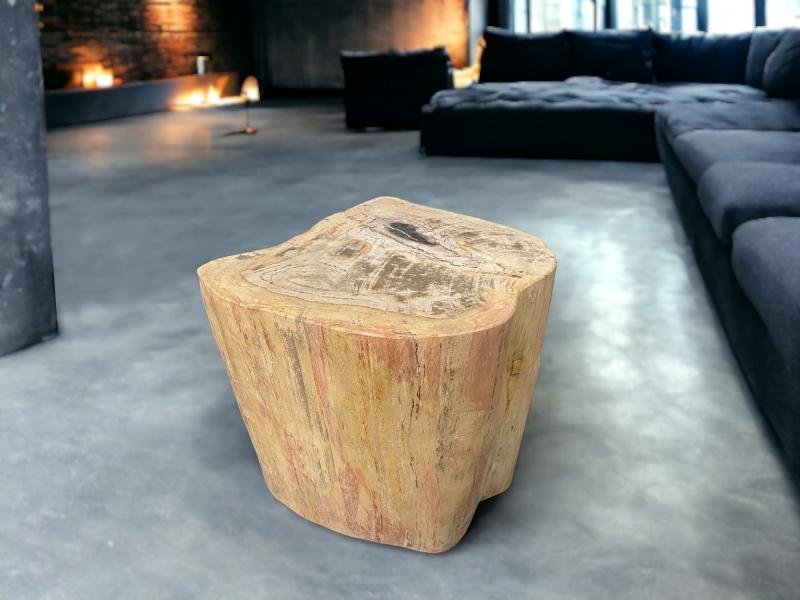 TABURETE DE PIEDRA DE MADERA CLAUDE