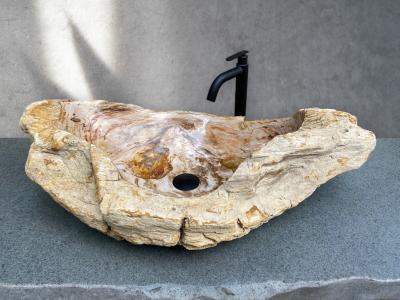 EXCLUSIVE PETRIFIED WOOD WASHBASIN AFRICA