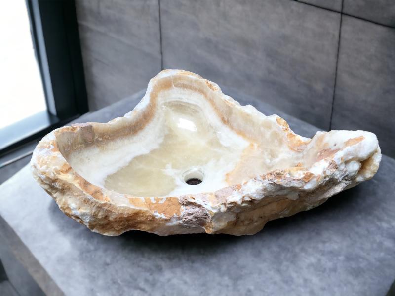 LAVABO DE ONIX RUSTICO DIOSSO