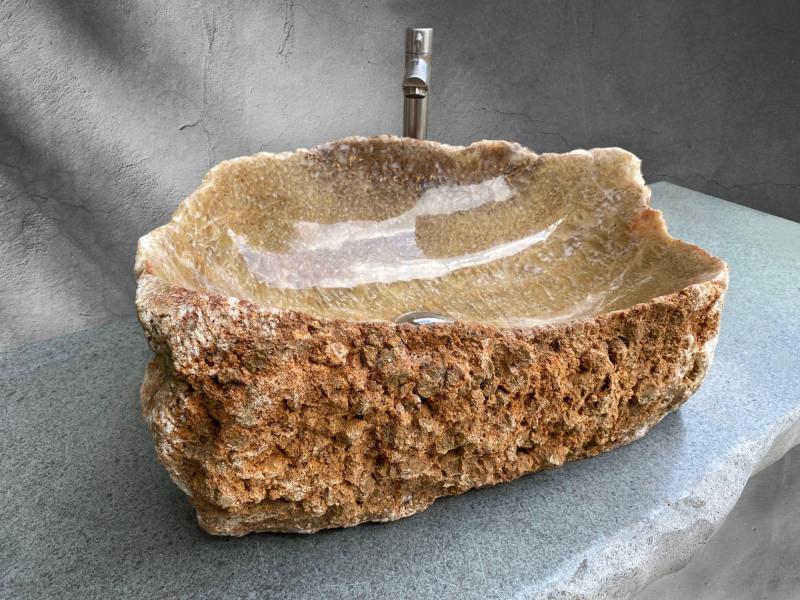 LAVABO EXCLUSIVO DE PIEDRA NATURAL HERMES