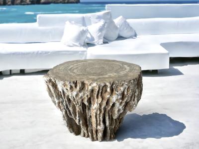 SOLID STONE COFFEE TABLE TREASURE