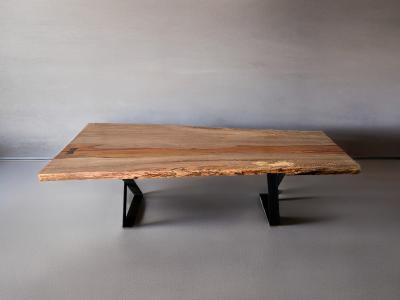 DINING TABLE IN TROPICAL WOOD NURIEL