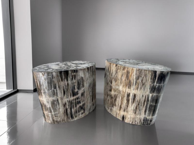 SET OF DECORATIVE STOOLS OLYMPUS