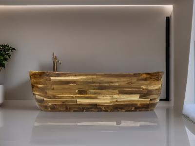 VASCA DA BAGNO FREESTANDING IN LEGNO JEWEL