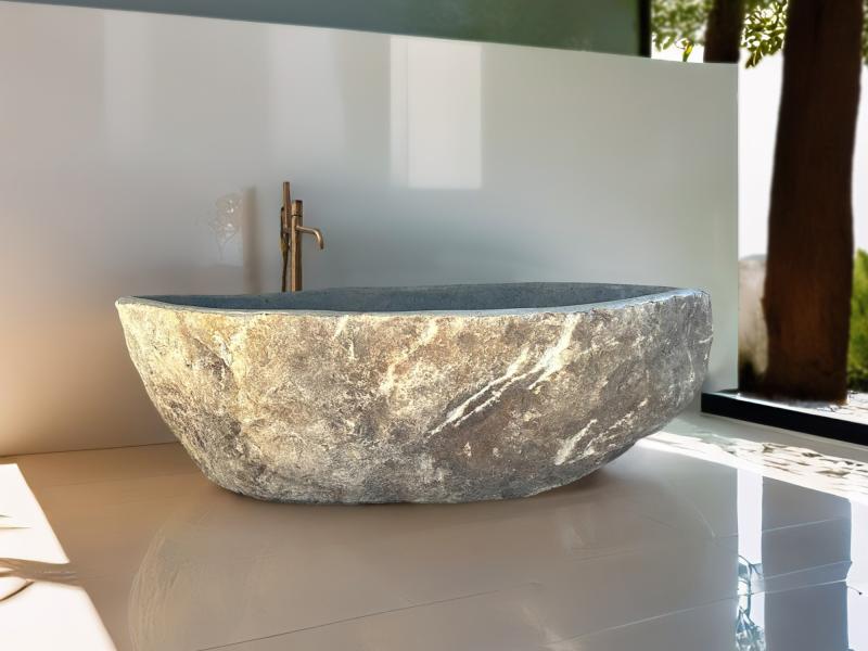 GREY STONE BATHTUB MAJESTY