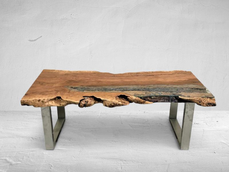 EXOTIC WOOD DINING TABLE ARAVA