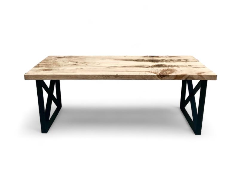 MESA DE COMEDOR MADERA Y METAL BUDAPEST