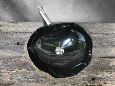 COMPRAR LAVABO NEGRO DE PIEDRA CATANIA