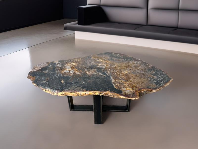 TABLE BASSE DESIGN NATURELLE