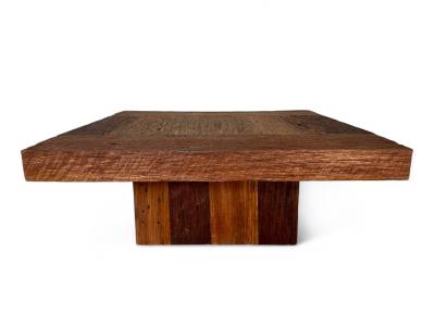 MESA DE CENTRO DE MADERA VIEJA AFRA