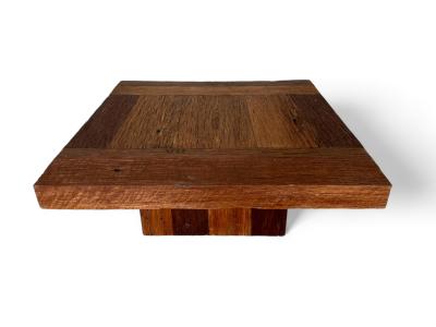 MESA DE CENTRO DE MADERA VIEJA AFRA