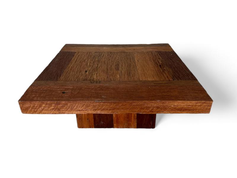 ANTIQUE WOODEN COFFEE TABLE AFRA