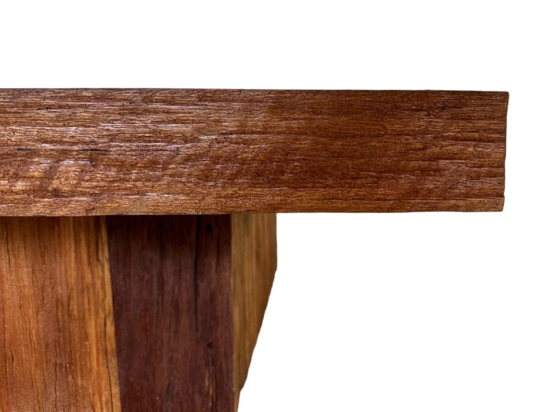 MESA DE MADERA RUSTICA AFRA