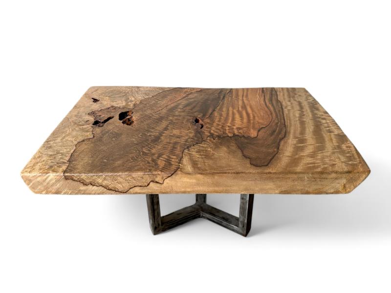 MESA DE CENTRO DE MADERA RUSTICA ARLETTE