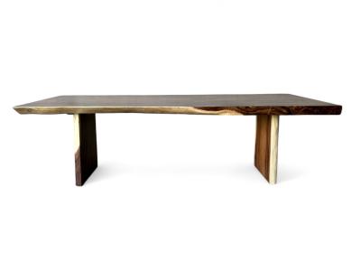 NATURAL WOODEN DINING TABLE - MANHATTAN