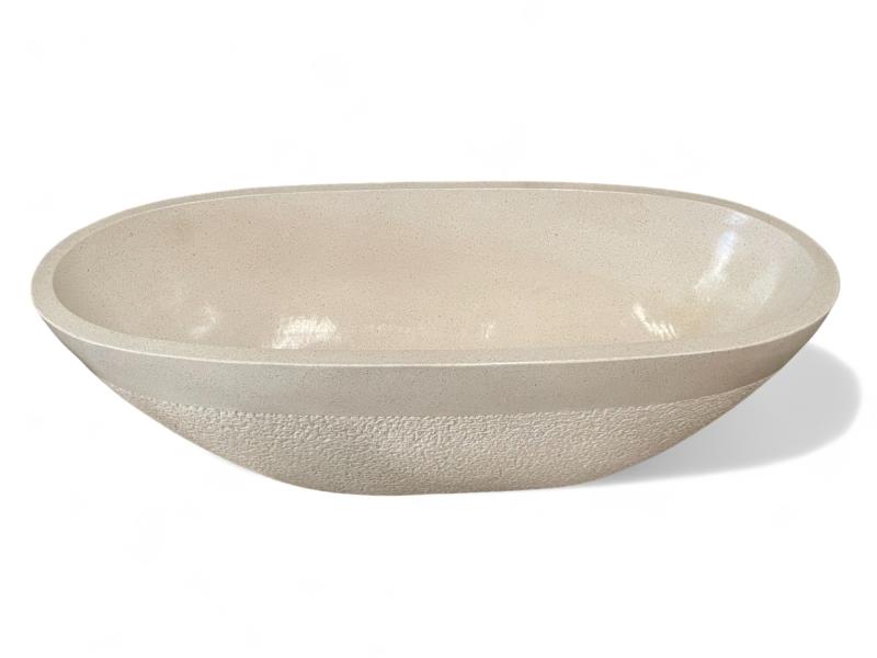 BUY WHITE STONE BATHTUB VANIA