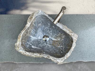 LAVABO SOBRE ENCIMERA DE MARMOL CUORE