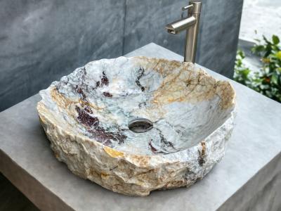 HANDMADE MARBLE WASHBASIN PEARLINE