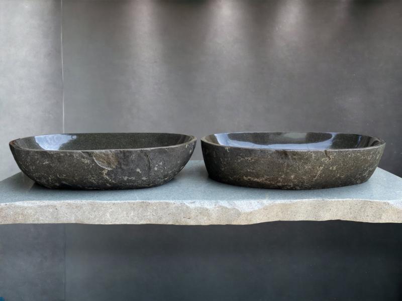 BUY SET WASHBASIN RIVER STONE TWINS