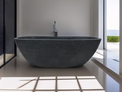 FREESTANDING GRAY BATHTUB LAUSANNE