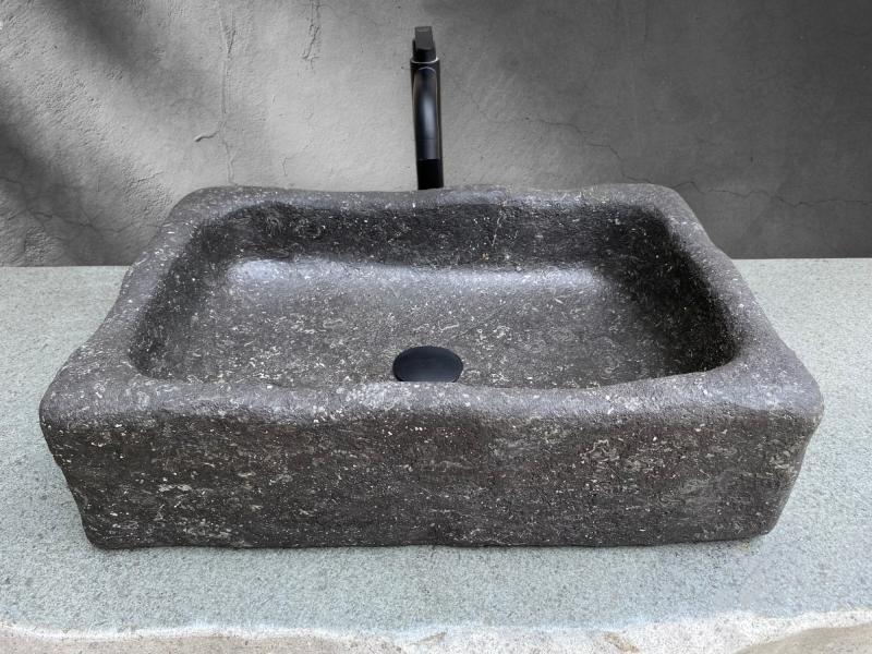 LAVABO DE MARMOL GRIS - GRISETTE