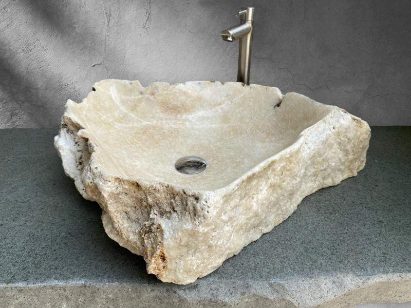 BUY POLISHED STONE WASHBASIN VALENTINO