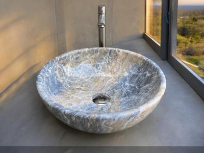 MARBLE WASHBASIN IN NATURAL COLOURS VINCI