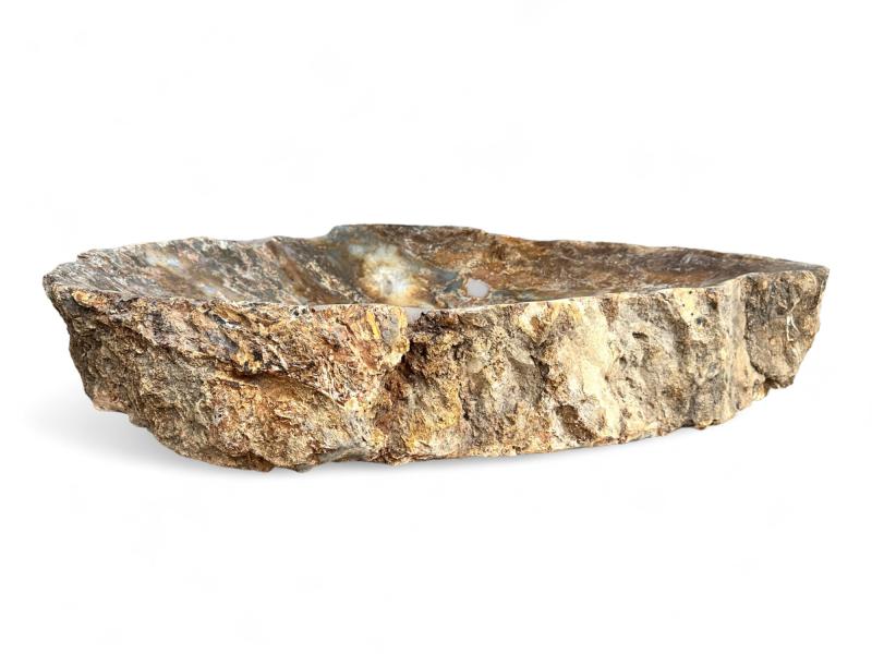 FOSSILISED WOODEN LOG SINK MISURI