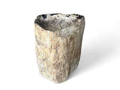 COMPRARE LAVABO DA TERRA IN LEGNO PIETRIFICATO