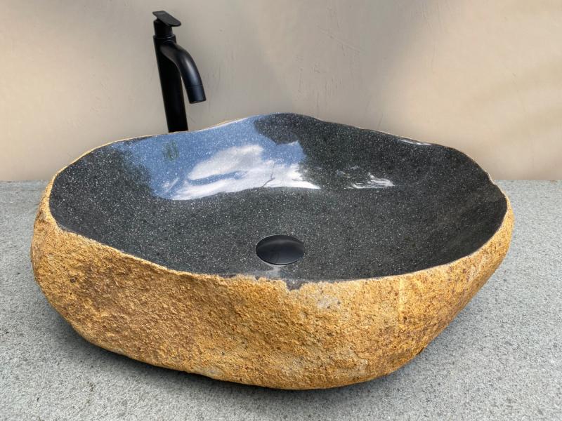 BUY RUSTY STONE WASHBASIN DOHA