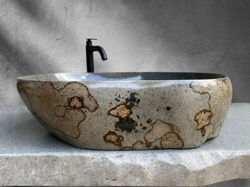 GREY AND BROWN STONE SINK RICHMOND